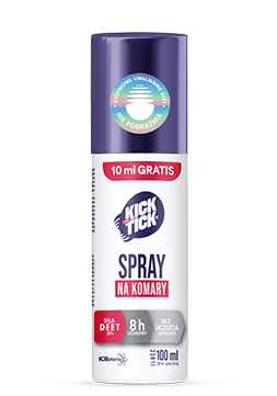Kick the Tick repelent spray z deet - zdjęcie produktu